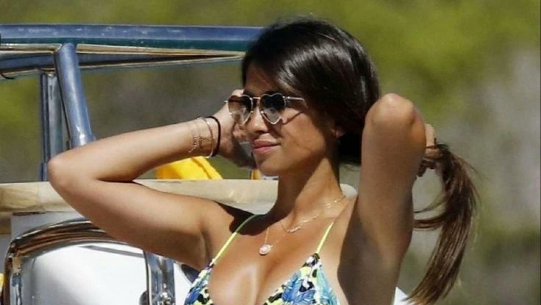 Antonela Roccuzzo se hizo un tatuaje en una zona especial dedicado a Messi: la foto